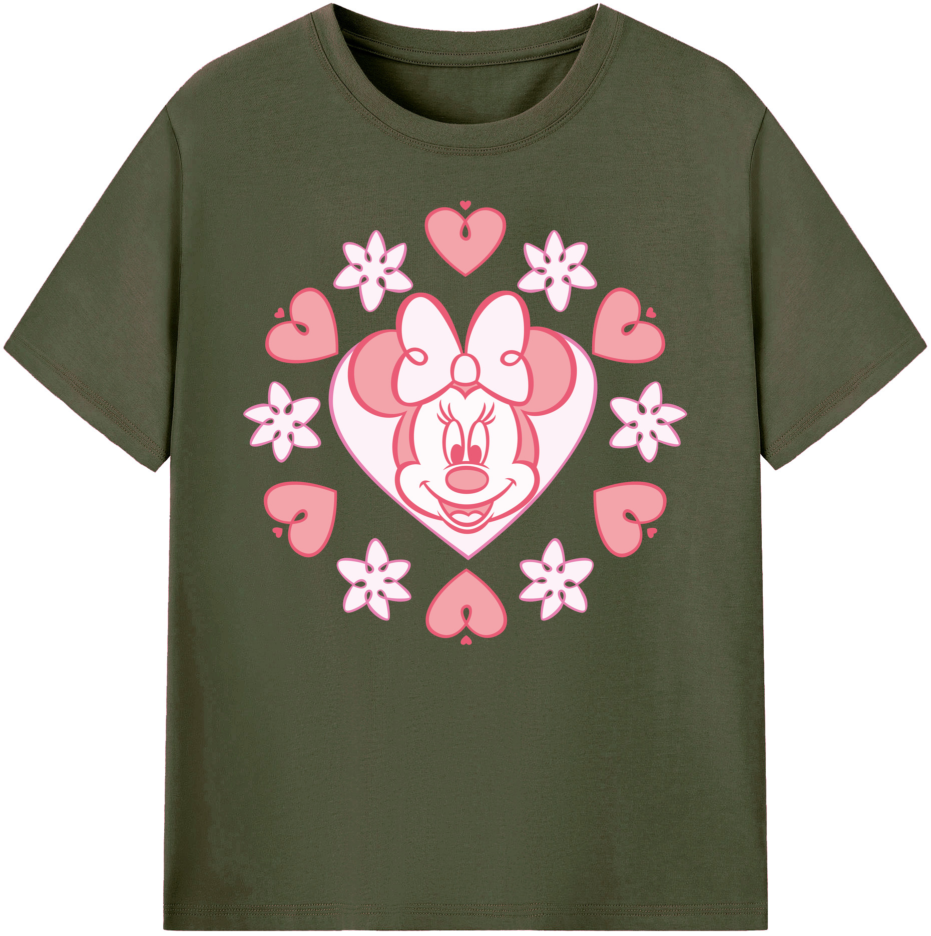 ミッキーマウス Mickey Mouse 綿100％ メンズ半袖Tシャツ｜肌触りやわらか＆通気性